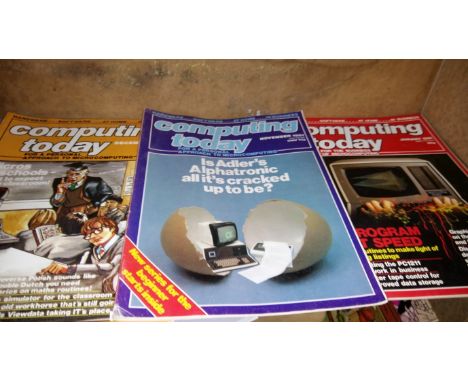 Collection of vintage Computer Magazines, all 1980. (8)