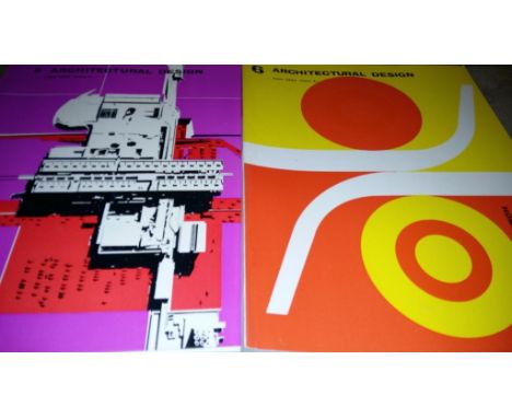 “Architectural Design” Magazine, 1960-64. (55 issues)