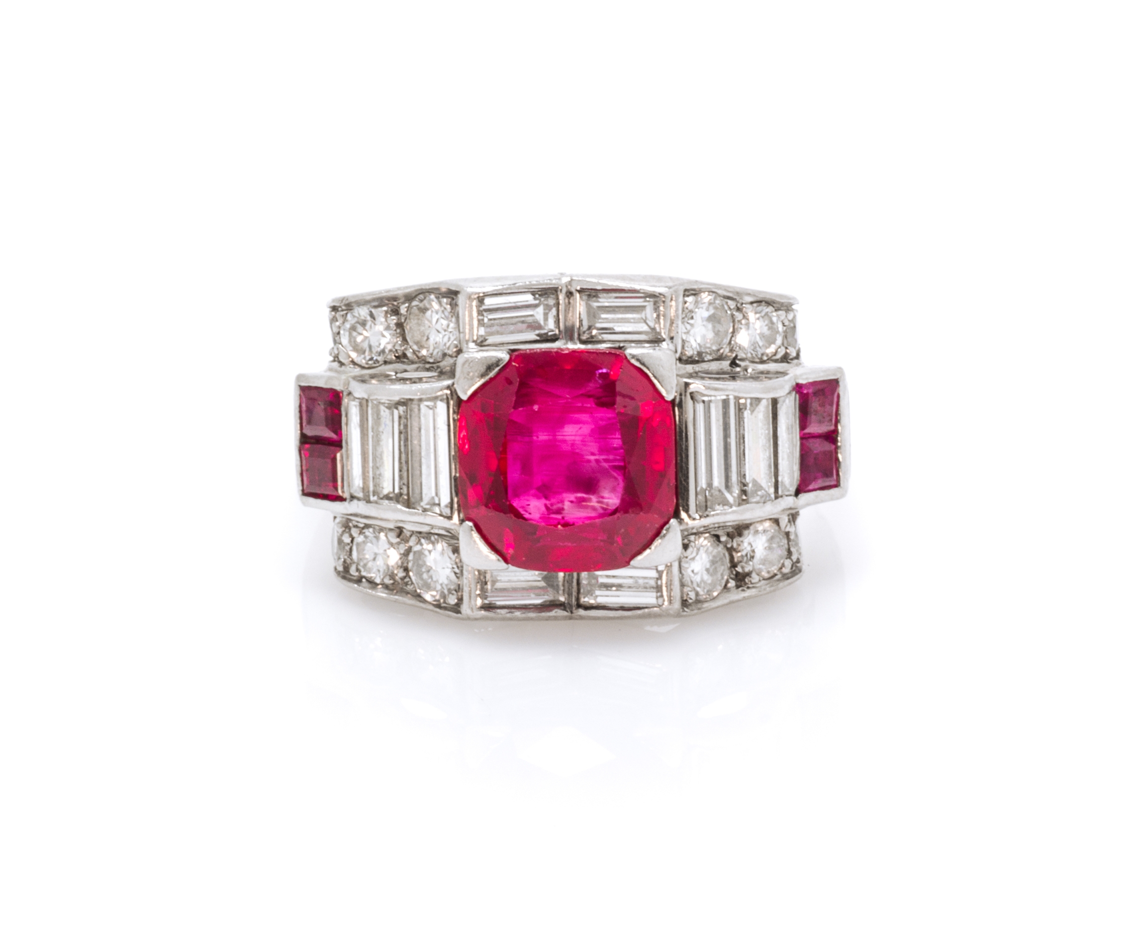 Ruby diamond ring tiffany