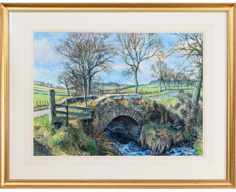 * JAMES MCINTOSH PATRICK OBE RSA ROI (SCOTTISH 1907 - 1998), DICHTY BRIDGE watercolour on paper, signed, titled and dated 198