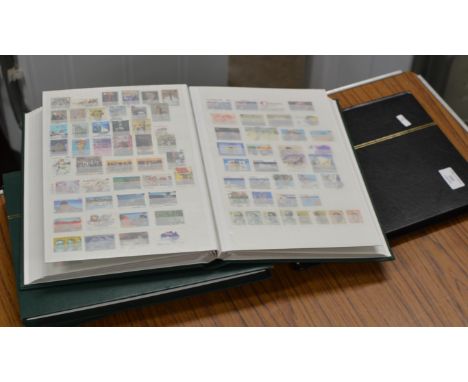 GB &amp; COMMONWEALTH STAMP COLLECTION IN 4 STOCK BOOKS     