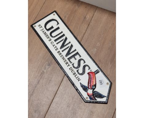 CAST METAL GUINESS ST JAMES GATE BREWERY DUBLIN