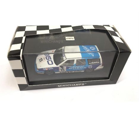 Minichamps 1/43 scale #430 941715 Volvo 850 Break BTCC 1994 R. Rydell. M and boxed with outer card sleeve. 