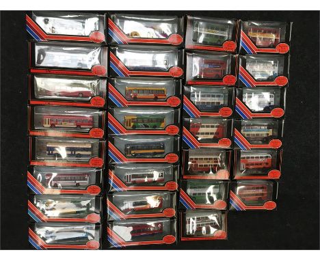 Quantity of EFE 1/76 scale buses, includes 15621 London Transport British Railways and 20403 Devon General. Appear M and boxe