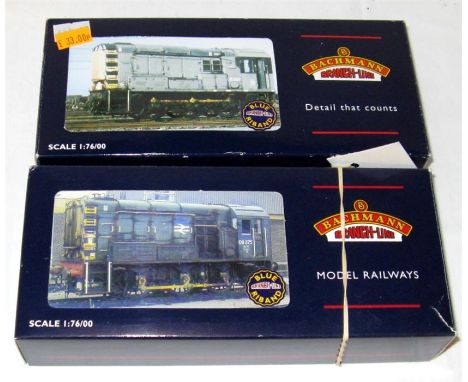 BACHMANN 2 x BR Green Class 08 0-6-0DS - 32-100 # 13365 (missing Accessory Pack) and 31-112 # D3336 (with Accessory Pack - mi
