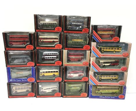 19 x EFE 1/76 scale diecast buses, appear E-M and boxed (some light wear to boxes). 