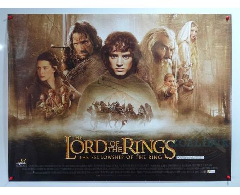 LORD OF THE RINGS (2001-2003) - A group of UK Quad film posters for all three Lord of the Rings trilogy 2 x THE FELLOWSHIP OF