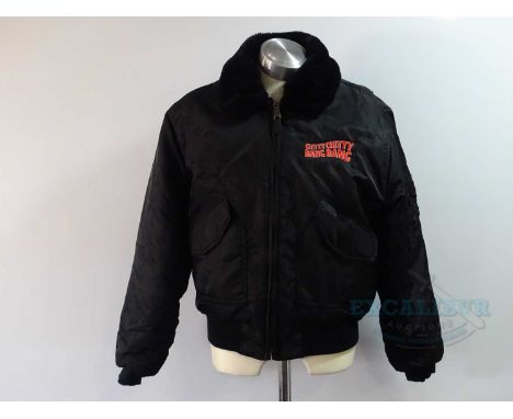 CHITTY CHITTY BANG BANG - Theatre crew fur collared jacket previously owned by CHERIDA LANGFORD (who played Truly Scrumptious
