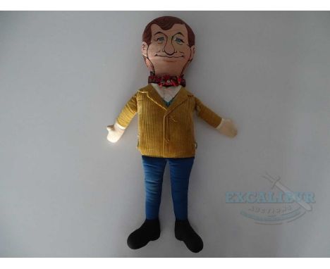 A soft, doll figure of Caractacus Potts made by Mattel in 1968 - the eccentric inventor of CHITTY CHITTY BANG BANG - seam tor