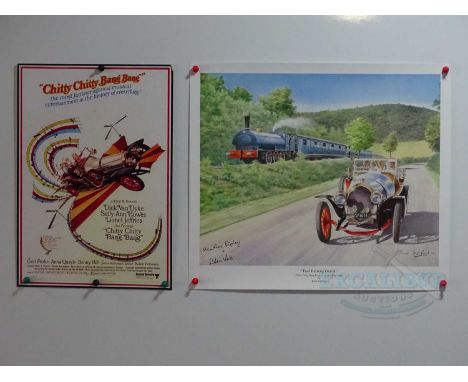 CHITTY CHITTY BANG BANG (1968) - 'Fuel Burning Oracle' limited edition 3/250 print, hand signed by the artist BRIAN SAPSFORD,