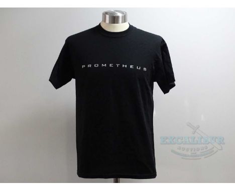 Production Crew Issued Clothing: (2 in lot) A pair of black, stunt crew, 'M' short sleeve t-shirts for MORBIUS (2019) and PRO