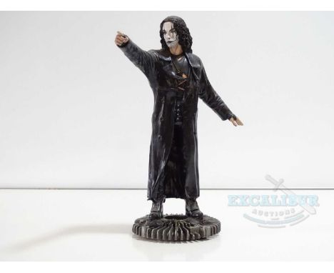 THE CROW (1994) - A unique handmade resin and metal sculpture of Brandon Lee as Eric Draven made by John Pilkington (1 in lot