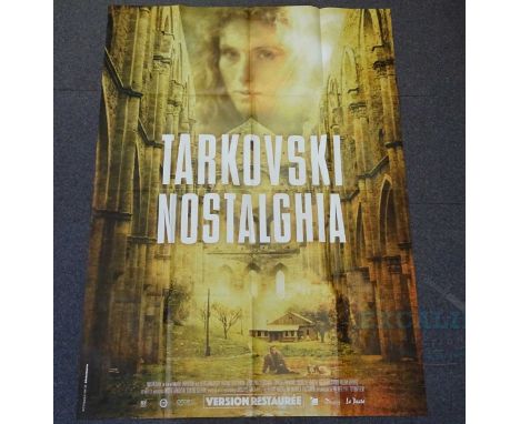 NOSTALGHIA (NOSTALGIA (1983) - A French 1 panel movie poster for Tarkovski's Nostalgia - folded (1 in lot)
