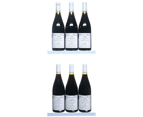 12 botltes Hospices de Beaune Volnay 1er Cru Cuvee Blondeau 1999 Cote de Beaune. Bottled by Pierre Andre In original six-bott