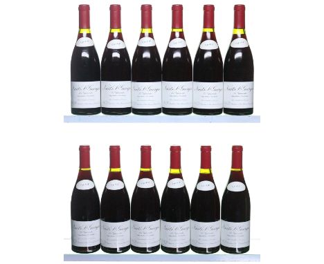 12 bottles Nuits-Saint-Georges 1er Cru Les Vignes Rondes 1988 Cote de Nuits. Domaine Leroy In original wooden case with origi