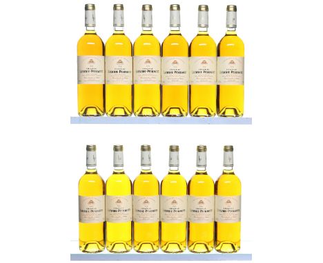 12 bottles Chateau Lafaurie-Peyraguey 2006 Sauternes, 1er cru classe In original wooden case This lot is offered in bond (LCB