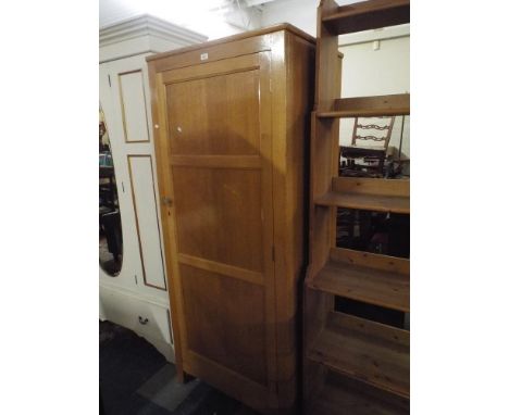 A Light Oak Hall Robe, 77 cm Wide