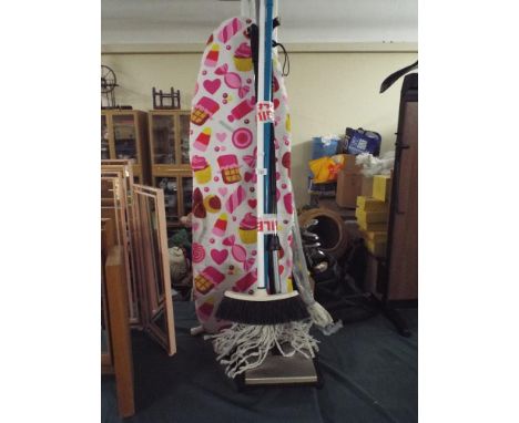 Kitchen Tools To Include Ironing Board, Brush, Clothes Airers Etc