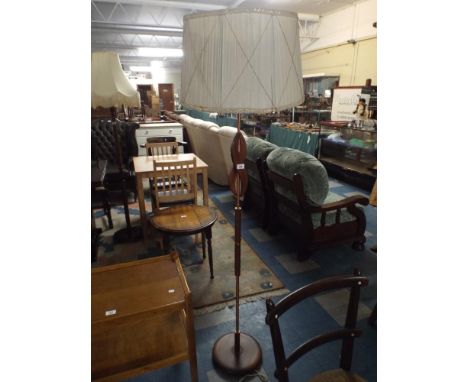A Vintage 1970's Standard Lamp