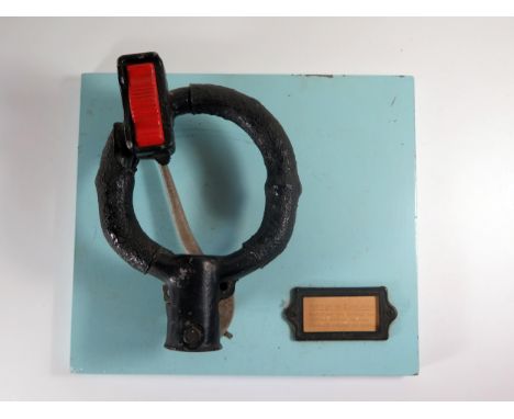 A Spitfire Mk. V Joy Stick with modified gun button 