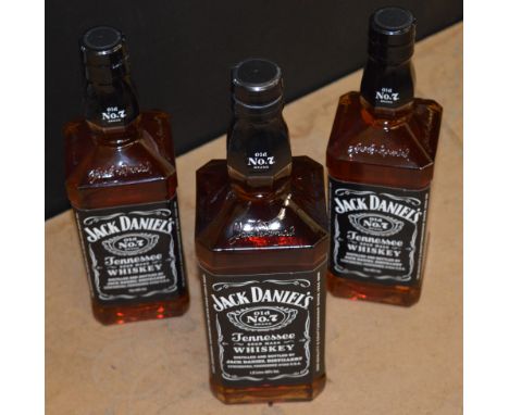 POLICE > 3 Bottles of Jack Daniels  [NO RESERVE] [VAT ON HAMMER PRICE]   