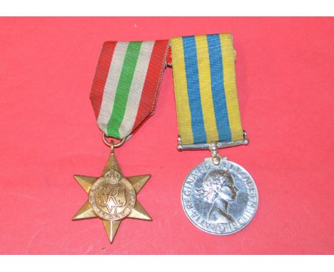 POLICE > Pair of reproduction WWII medals. [NO RESERVE] [VAT ON HAMMER PRICE]