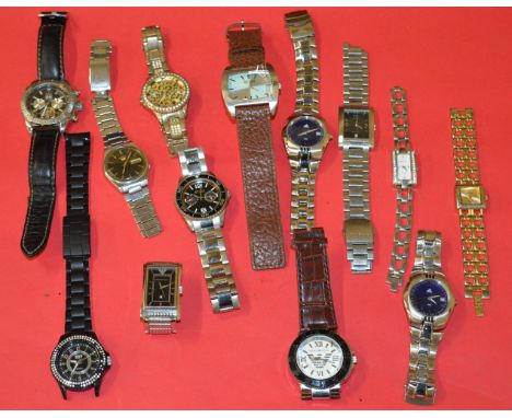 POLICE > 13 assorted wrist watches. [NO RESERVE] [VAT ON HAMMER PRICE]