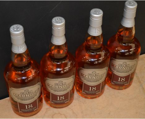 POLICE > 4 bottles of Glen Marnoch whiskey  [NO RESERVE] [VAT ON HAMMER PRICE]   
