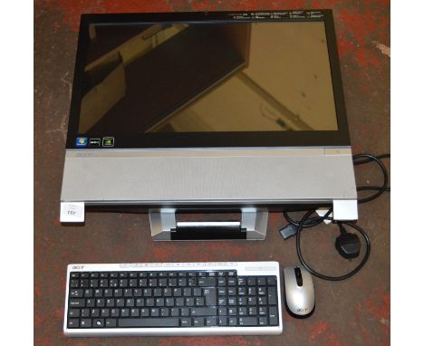 POLICE > An Acer Aspire computer and accessories  [NO RESERVE] [VAT ON HAMMER PRICE]   