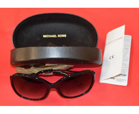 POLICE > A Pair of Michael Kors sunglasses, with case  [NO RESERVE] [VAT ON HAMMER PRICE]   