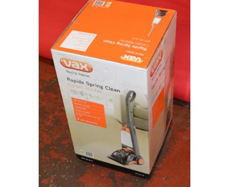 POLICE > VAX Rapide carpet cleaner  [NO RESERVE] [VAT ON HAMMER PRICE]  