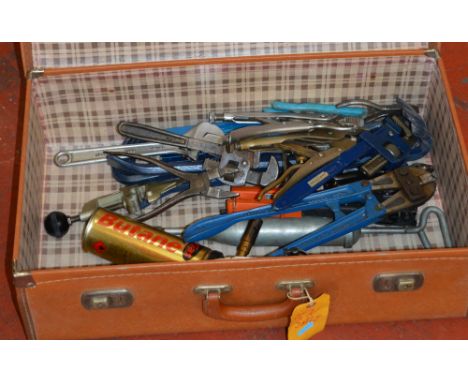 Suitcase of assorted tools
