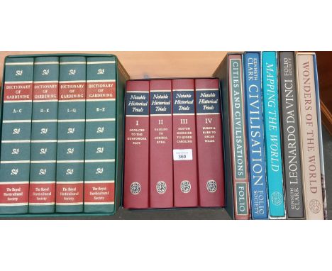 Collection of 13 Boxed Folio books, many in mint condition, please see images for titles and further information.