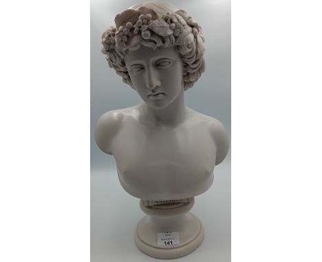 Marble bust 'Antinous' sculpture[Approx 41cm]