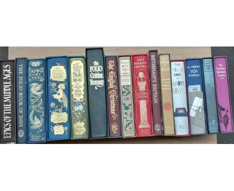 Collection of 15 Boxed Folio books, many in mint condition, please see images for titles and further information.