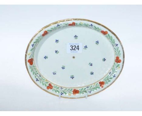 Rare Caughley teapot stand