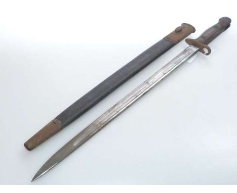 Wilkinson bayonet, stamped GR 1907