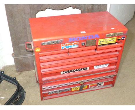Snap on tool box and tools