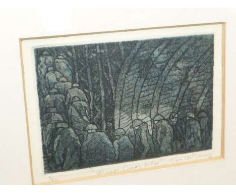 Tom McGuinness (126-2006), Miners going on bye, limited edition print 1/50, signed, titled and dated '76 in pencil, Bramptons