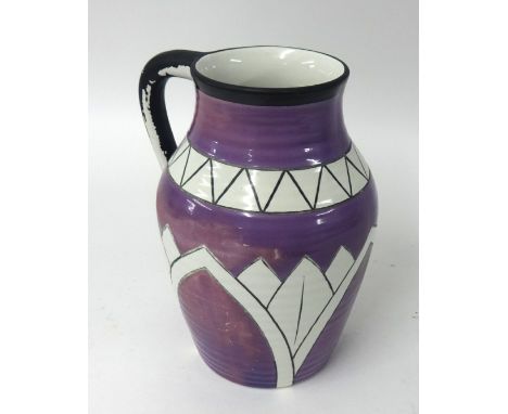 A Wilkinson lotus jug, height 29cm.