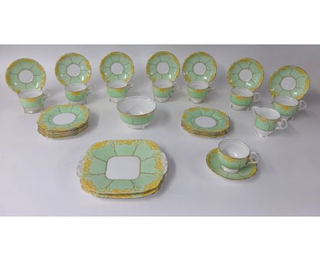 A 1930's tea set, Melba bone china.