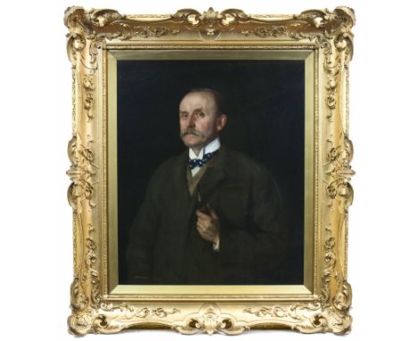 JOHN HOWARD LYON (SCOTTISH 1870 - 1921),PORTRAIT OF HARRY GORDON GRAYoil on  canvas, signed76cm x 64cmFramed and under glass