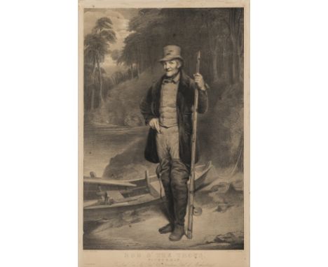 Scottish Fisherman.- Frain (Robert), After. Rob 'O The Trows, Fisherman, lithograph by Charles Couzens, sheet 575 x 400 mm (2