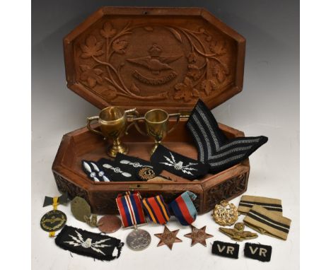The Royal Air Force - World War II - a comprehensive archive of material to World War II pilot F/O Alan George Huggett, consi