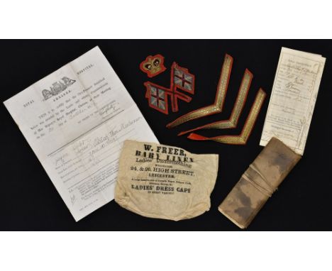 The Victorian Army - 2nd Bn 10th Regiment of Foot (later (Royal) Lincolnshire Regiment) - an interesting archive of documents