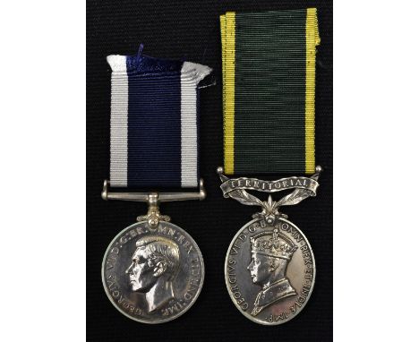 Medals, George VI: World War Two, Royal Navy, Naval Long Service and Good Conduct Medal, named to KX.75489 H.L. Goddard S.P.O