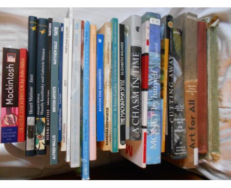 ART   GILMORE, R.   Cutting Away: The Linocuts of Robert Gilmore   1st.ed.   2006, 4to orig.cl. d/w, plus  NATTER, T.   Art f