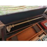 STARRETT 24" VERNIER CALIPER WITH CASE