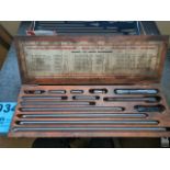 STARRETT 823F INSIDE MICROMETER 1/2" AND 1" MOVEMENT