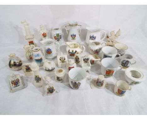 31 pieces of Goss Crested ware to include, Grafton, Carlton, Tuscon, Grosvenor and similar.